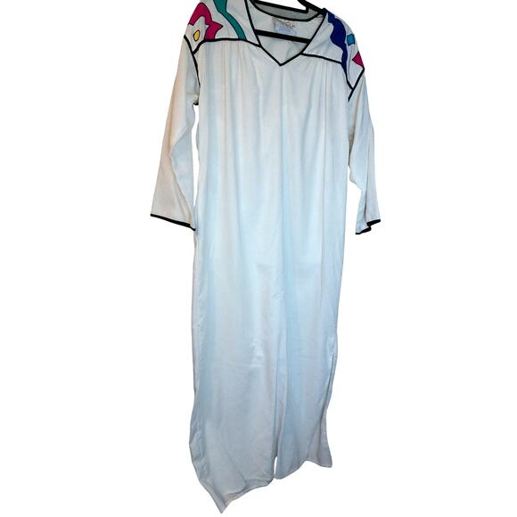 Vintage Oscar De La Renta Bergdorf Goodman Kaftan Muumuu Size Small - Picture 1 of 9